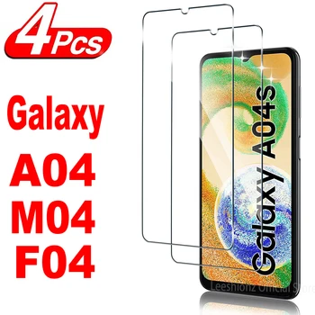 2 / 4 шт. Защитное стекло для экрана Samsung Galaxy A04 A04s A04e M04 F04 F04 Пленка из закаленного стекла