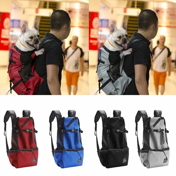  Outdoor Pet Dog Carrier Bag для маленьких, средних и больших собак Корги Бульдог Рюкзак Верховая езда Походы Туристический рюкзак