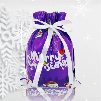  Многоцелевая подарочная упаковка Карманная мультяшная милая коробка для упаковки конфет Портативная креативная рождественская подарочная сумка Легкий вес конфетных сумок