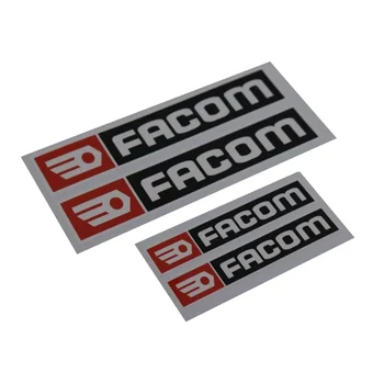  Применить к наклейкам FACOM, этикеткам для высококачественных инструментов, нанести на различные декоративные наклейки на поверхности автомобилей и мотоциклов, 2 шт.