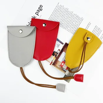 Автомобильная сумка для хранения ключей, портативная и компактная мини-сумка для хранения ключей, сумка для ключей из искусственной кожи