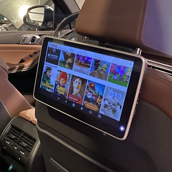 Android Развлекательная система для задних сидений для BMW X5 X6 F15 F16 G05 G06 xDrive 30i 40i 40i Автомобильный телевизор Монитор в подголовнике со скрытым кронштейном