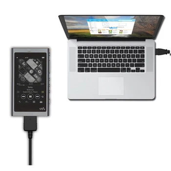 USB 2.0 Sync Зарядное устройство Кабель Провод Провод Для Sony Walkman MP3 Player NW-A1000 NW-A2000 NW-A3000 NW-E2 NW-E3 NW-E5