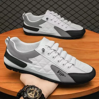 Мужские кроссовки Non-slip Man 2023 Новая модная повседневная обувь с низким верхом Легкая мужская обувь Модная тенденция Обувь для ходьбы на открытом воздухе