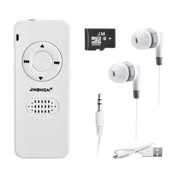 Портативный MP3-плеер Micro SD с воспроизведением наушниковor de musica MP3-плеер Lossless Sound Music Media с TF-картой
