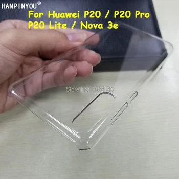 Для Huawei P20 Lite P20Lite / Nova 3e / P20 Pro P20Pro Slim Crystal Прозрачный жесткий ПК Задняя крышка корпуса Защита кожи