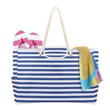  Большая пляжная сумка Моющаяся пляжная сумка Игрушки для плавания и бассейна 600D Oxford Тканевые сумки для хранения Игрушки Органайзер Магазин товаров для пляжа