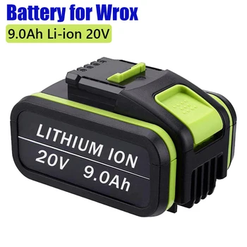 2022 Новая литиевая аккумуляторная батарея 20 В 9000 мАч для электроинструментов Worx WA3551 WA3553 WX390 WX176 WX178 WX386 WX678