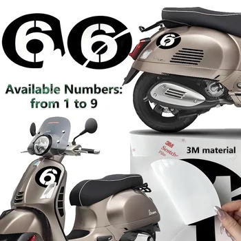 3M Наклейки на мотоцикл NO.6 Наклейки для Vespa Sei 6 Giorni GT GTS GTL GTV 125 300 Super GTS300ie
