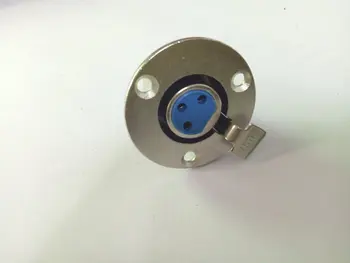 3-контактный гнездовой разъем XLR для крепления панели шасси для гарнитуры домофона DMX Новинка