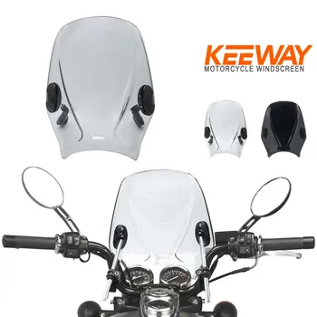 Универсальный ABS Мотоцикл Ветровое стекло Ветровое стекло Ветровой дефлектор Крышки лобового стекла Экран для Keeway Superlight 125 / 150 / 200