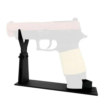  Стенд для стрельбы Пять регулируемых по высоте витрин для предметов коллекционирования Скамейка и подставка для дроби Аксессуары для пистолетов Подставка для пневматического оружия