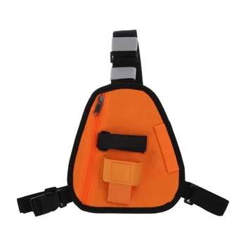 Многофункциональная нагрудная сумка Tactical-Harness с регулируемой сумкой через плечо для Walkie 51BE