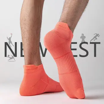 Дышащие антифрикционные мягкие аксессуары для одежды Простые женские мужские чулочно-носочные носки Хлопчатобумажные носки Спортивные короткие носки