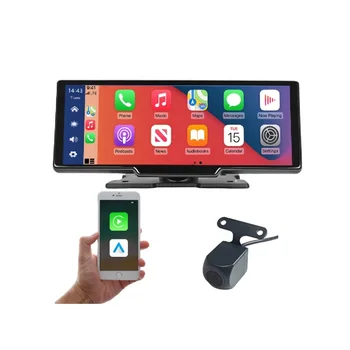 4K + 1080P Двойной 10,26-дюймовый сенсорный экран WIFI Авто Радио CarPlay Экран Android Auto Wireless Carplay
