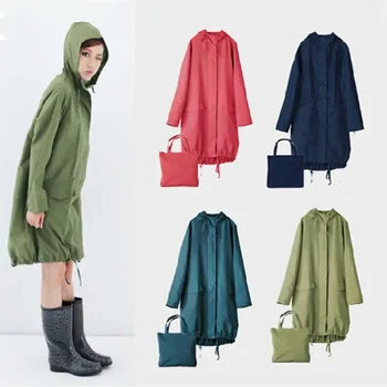 FreeSmily New Style Girls Модная одежда от дождя для взрослых женщин плащ дождевик путешествовать отжим сушить ультра тонкий портативный