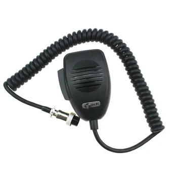 Новый CB-12 Микрофон 4-контактный разъем Ham Mic Мобильный динамик для Cobra Uniden Galaxy Car CB Двустороннее радио