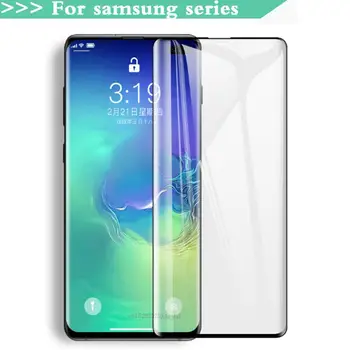 Samsung A10/A20/A30/A40/A50 Полноэкранная пленка, покрытая закаленной пленкой SAMSUNG A60/A70/A90 Взрывонепроницаемая стеклянная пленка для мобильного телефона