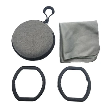 448F Легкая оправа Линзы Кольца для защиты от царапин для очков PS VR2 Противогрязная оправа с сумкой для хранения Чистая ткань