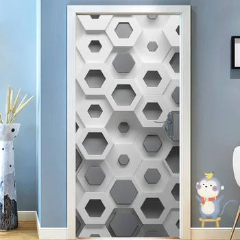 3D Моделирование Наклейка на дверь Наклейка на ремонт шкафа Наклейка на холодильник Наклейка на стену в спальне и гостиной