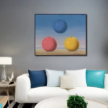 современный абстрактный красочный яблочный холст живопись настенное искусство минималистичная акварельная картина плакат печать гостиная спальня декор