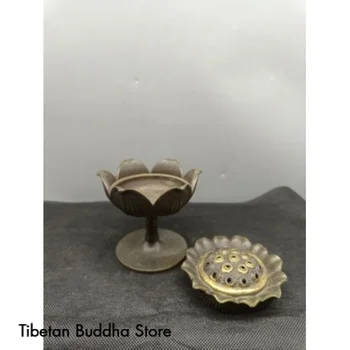Коллекция антикварной бронзовой посуды: Lotus Stove