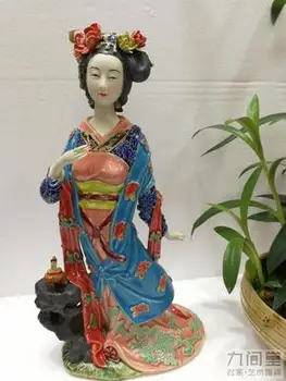 Древние четыре красавицы соболь Цикада Линь Вэйдун из куклы Шиван керамическая гостиная в китайском стиле крыльцо античная рама украшение