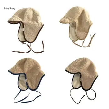 Кепка Чепчик Шапка Теплая шапка Шапка-бини для мальчика Девочка Малыш в возрасте 2-6 лет Q81A