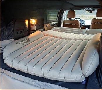 Открытый кемпинг Палатка Спальный коврик Утолщенная двуспальная надувная кровать, установленная на транспортном средстве