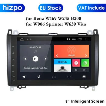 2+16G DSP Android Автомагнитола для Mercedes Benz B200 W906 Sprinter W639 Vito AB Class W169 W245 Viano Nav GPS мультимедийный плеер BT