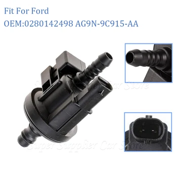 0280142498 подходит для Ford 2 контакта Соленоид продувки автомобильного парового канистры Электромагнитный клапан очистки выхлопного пара AG9N-9C915-AA