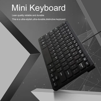 CHUYI Проводная клавиатура Портативная мини-ультратонкая эргономичная клавиатура 87-клавишная компьютерная клавиатура для Apple Macbook PC PC Ноутбук ПК Ноутбук