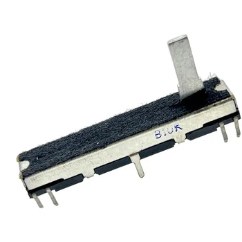 Потенциометр прямого ползуна B10K * 2 8PIN для CT-677 Длина вала электронного пианино 15 мм Высокое качество 45 мм