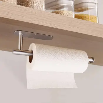  Держатели для бумажных полотенец для кухни,Бумажные полотенца оптом - самоклеящиеся под шкафом, оба доступны в виде клея и винтов