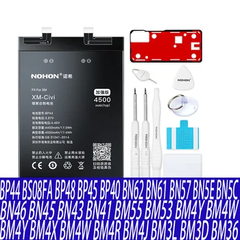 NOHON Аккумулятор для Xiaomi Redmi Note BP44 BM4W BM4V BM4M BP45 BP40 BN62 BN61 BN43 BN41 BM55 BM53 BM4Y BN57 BN5E BN5C BN46 BN45
