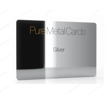 Customized.product.Custom ISO 14443 A RFID Металл NFC Пустая бизнес-карта Luxury Gold Metal NFC
