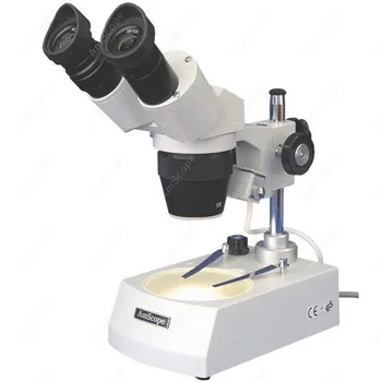 Бинокулярный стереомикроскоп--AmScope поставляет супер бинокулярный стереомикроскоп 10X-20X-30X-60X
