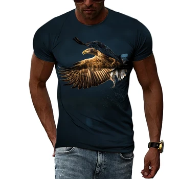 Summer Precious Birds графические футболки для мужчин Повседневная интересная футболка с животным принтом Мода harajuku Хип-хоп стиль Футболка с о-образным вырезом