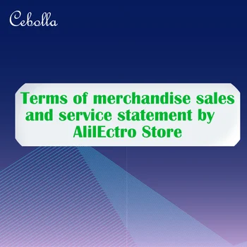 Условия продажи товаров и обслуживания Cebolla Store