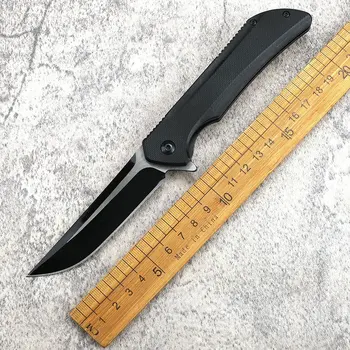 Trskt Складной нож Flipper Тактический D2 Кемпинг Ножи для выживания Карманный нож ,TC4 Ручка из титанового сплава Edc Инструмент Дропшиппинг
