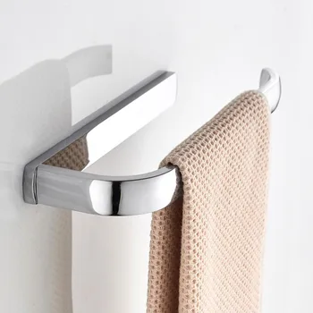 Кольцо для полотенец ярко-серебристый простой латунный вешалка для полотенец настенный розовый вешалка для полотенец ванная комната латунь полотенцесушитель штанга полотенцесушитель холд