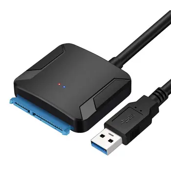 в преобразователь SATA Внешний преобразователь жестких дисков Кабель USB 3.0 в SATA Кабель адаптера USB в SATA Кабель адаптера жесткого диска