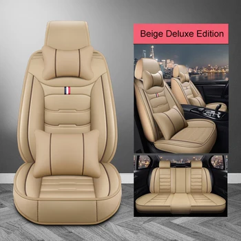 Универсальная кожаная подушка сиденья для Subaru Все модели XV BRZ Outback Forester Legacy Tribeca Impreza автостайлинг