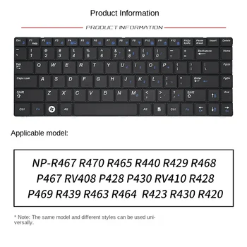 заменяет костюм для Samsung R467 NP-R429 R428 P430 R439 R463 R464 R440 R423 Клавиатура ноутбука