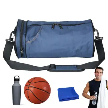  Маленькая спортивная сумка для мужчин Gym Travel Bag Тренировочная сумка с влажным отделением Многофункциональная водонепроницаемая маленькая спортивная сумка для спортзала