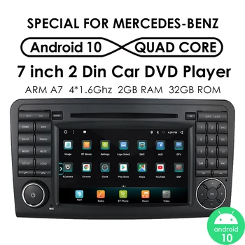 Android Автомагнитола Мультимедиа GPS для Mercedes Benz ML GL W164 X164 ML350 ML500 GL320 ML280 GL350 GL450 Авто Стерео Аудио RDS