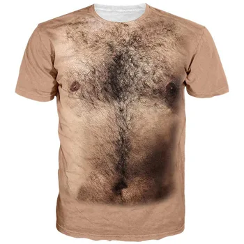 Смешные мужские футболки для мужчин Одежда Футболка оверсайз для вечеринки Унисекс Графические 3D-печатные летние повседневные топы с коротким рукавом 