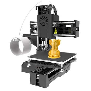 EasyThreed 3D-принтер K9 Мини-настольный детский 3D-принтер 100 * 100 * 100 мм Печать без звука с помощью TF-карты PLA Образец нити накала