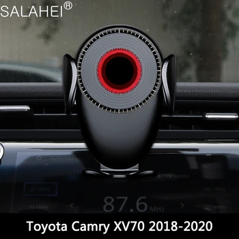 Автомобильный держатель для мобильного телефона для Toyota Camry XV70 2018 2019 2020 2021 2022 GPS Специальный навигационный кронштейн Аксессуары для интерьера