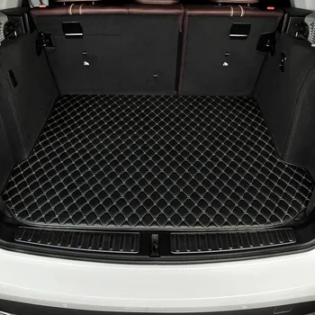 XWSN PU Кожаный коврик для багажника автомобиля для Peugeot 307SW 308CC 308SW 4008 2012-2017 Детали интерьера Автоаксессуары